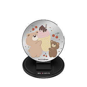Miiiiichan Dessert Bear Series - Ice Cream Teddy Bear Magsafe Grip Stand