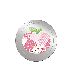 Patchwork Series - Rosy Apple Magsafe Grip Stand