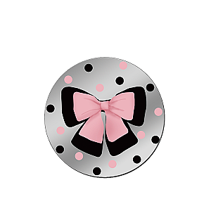 Pink Bow 1.0 Series - Sweet Polka Dots Magsafe Grip Stand