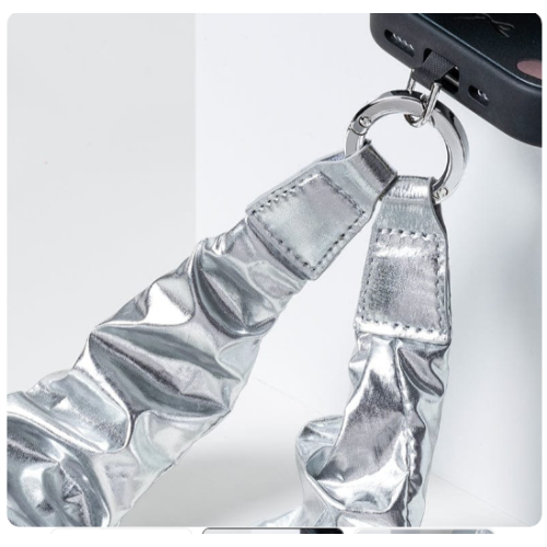 Pink Bow 1.0 - Moonlight Silver Cross-Body Charm