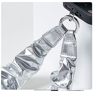 Pink Bow 1.0 - Moonlight Silver Cross-Body Charm