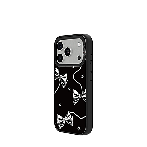 Metal bow-Black Silver