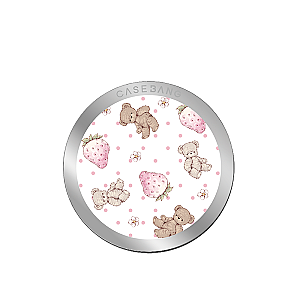 Sweet Dream-Strawberry Bear Magsafe Grip Stand