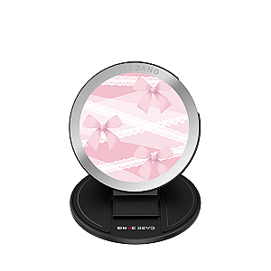 Pink Bow 3.0-Lace Bow Magsafe Grip Stand