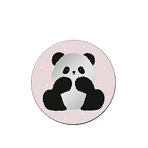 Funny Party-Pink Panda Magsafe Grip Stand