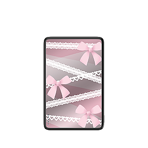 Pink Bow 3.0-Lace Bow Magnetic Powerbank