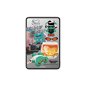 Wasabi Bear-Cool Gear Magnetic Powerbank