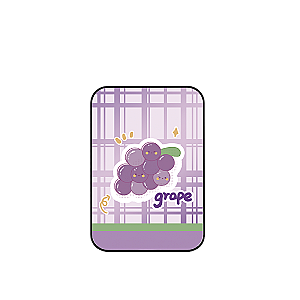 Fruity Fun-Grape Minds Magnetic Powerbank