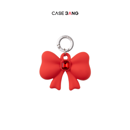 Keychain 3D Bow Kunci Gantung Bentuk Pita Warna