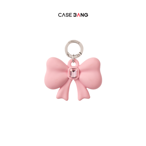 Keychain 3D Bow Kunci Gantung Bentuk Pita Warna