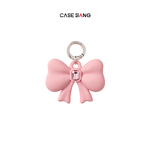 Keychain 3D Bow Kunci Gantung Bentuk Pita Warna