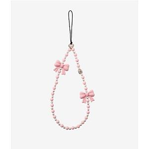 Pearl and Bow - Wrist Strap