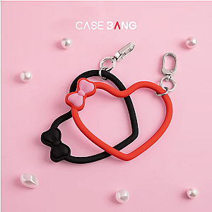 CASEBANG Keychain Pink Bow 3.0 Series - Bow Bracelet Wrist Strap Phonestrap