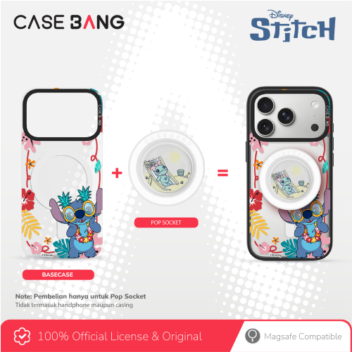 Stitch 2.0 Series - Papa Papa Stitch Pop Socket Stand