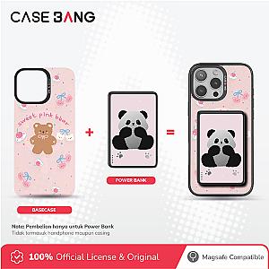 Pink Panda Magsafe Magnetic Powerbank