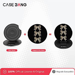 Heart Hunter - Leopard Bow Magsafe Grip Stand