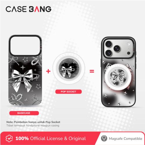 Metal bow Series - Galaxy Pop Socket Stand