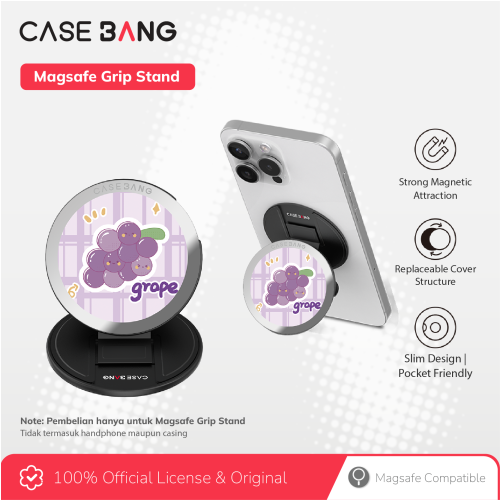 Fruity Fun Series - Grape Minds Magsafe Grip Stand