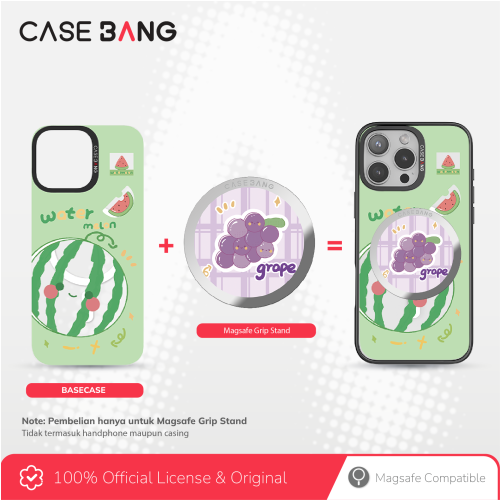 Fruity Fun Series - Grape Minds Magsafe Grip Stand