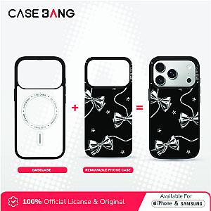 Metal bow-Black Silver