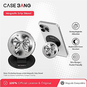 Metal bow-Silver Wings Magsafe Grip Stand