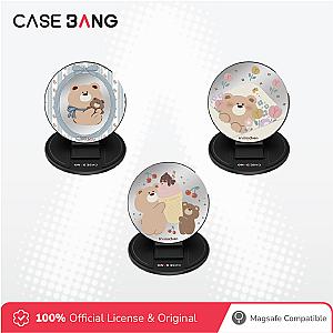 Miiiiichan Dessert Bear Series - Hug The Bear Magsafe Grip Stand