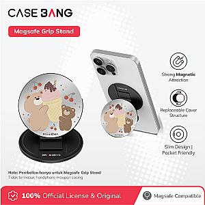 Miiiiichan Dessert Bear Series - Ice Cream Teddy Bear Magsafe Grip Stand
