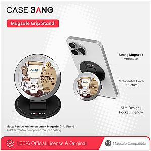 Miiiiichan Bakery Bear Series - Coffe Bear Magsafe Grip Stand