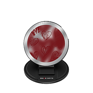 Crimson Heart Series - Full Screen Hearts Magsafe Grip Stand Handphone Holder