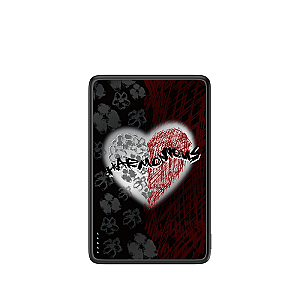 Crimson Heart Series Powerbank 5000 mAh (Same Wavelength)