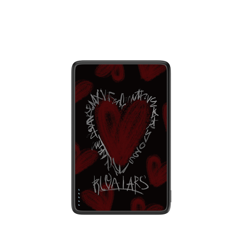 Crimson Heart Series Powerbank 5000 mAh (Surrounded by Love)