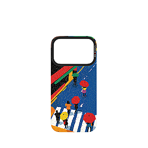 Rainy Street Series - Rainy Night Stroll Magnetic Casing