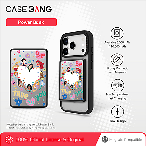 Disney Princess 2,0 Series Powerbank 5000 mAh (Princess Love)