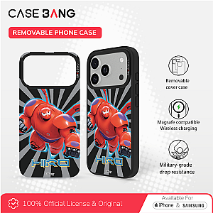 CASEBANG Removable Phonecase Cover Big Hero 6 Series - Super Hero Magnetic Casing