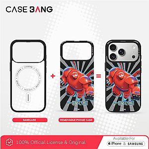 CASEBANG Removable Phonecase Cover Big Hero 6 Series - Super Hero Magnetic Casing