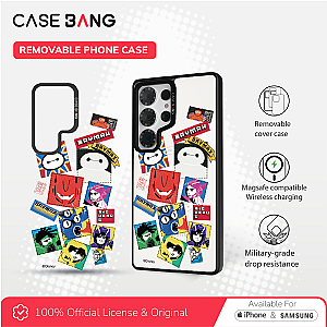 CASEBANG Removable Phonecase Cover Big Hero 6 Series - Super Team Magnetic Casing