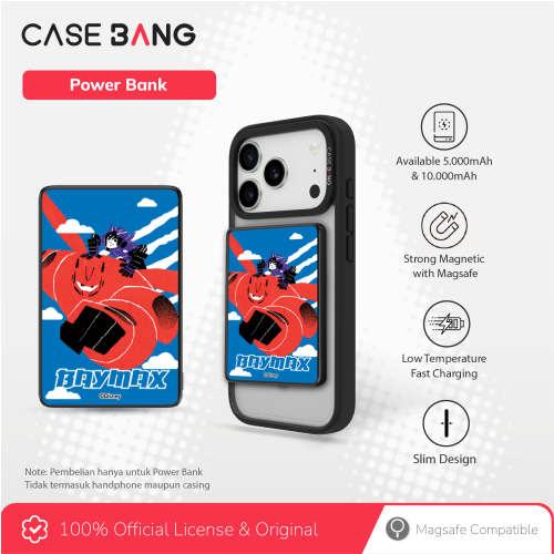 Big Hero 6 Series Powerbank 5000 mAh (Flying Bay Max)