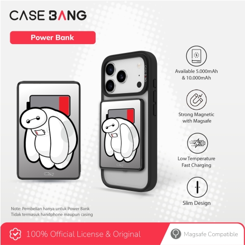 Big Hero 6 Series Powerbank 5000 mAh (Bay Max 2)