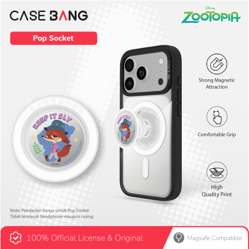 Zootopia 1.0 Series - Dramatic Nick Pop Socket Stand