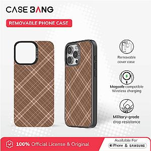 Tartans Series - Gentle Pink Brown Imagisnap