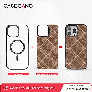 Tartans Series - Gentle Pink Brown Imagisnap