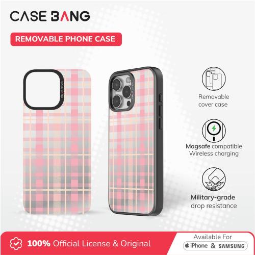 Tartans Series - Creamy Pink Plaid Imagisnap