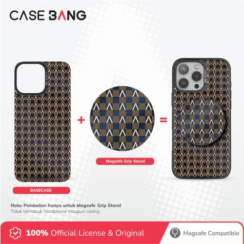 Tartans Series - Autumn Coffee Brown Magsafe Grip Stand