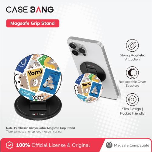 Travel Memories Series -  Stamp Collection Otter Magsafe Grip Stand