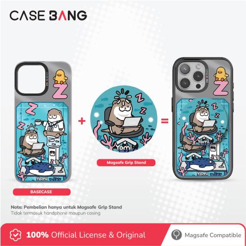 Travel Memories Series - Sleeping Otter Magsafe Grip Stand