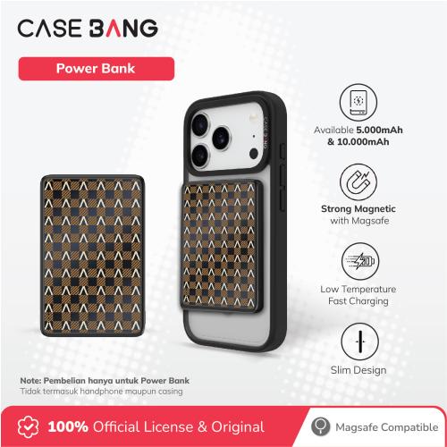 Autumn Coffee Brown Magnetic Power Bank