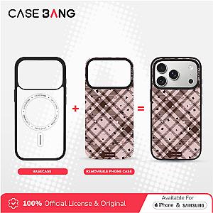 Plaid Star-Blush Brown Star