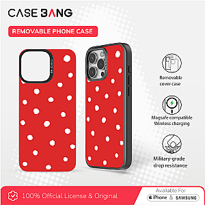 Parallel Series - Red and White Polka Imagisnap