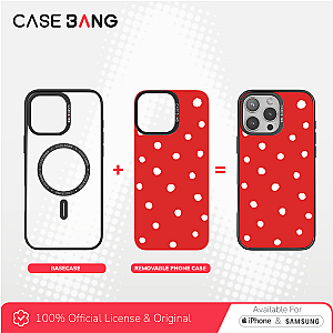 Parallel Series - Red and White Polka Imagisnap