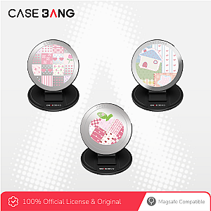 Patchwork Series - Rosy Apple Magsafe Grip Stand